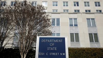 The State Department building in Washington. REUTERS