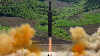 North Korea has warned it will land four missies off the coast of Guam later this month