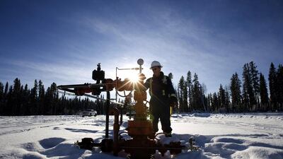 A Taqa gasfield in Alberta, where 60 per cent of its hydrocarbons output comes from. Courtesy Taqa