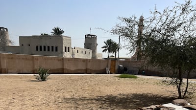 Pottery fragments from Umm Al Quwain Pearling Town are set out for study at Umm Al Quwain Museum and Fort. About 12 per cent of these finds were imported from India, where many Al Sinniyah pearls were likely to have been sold.