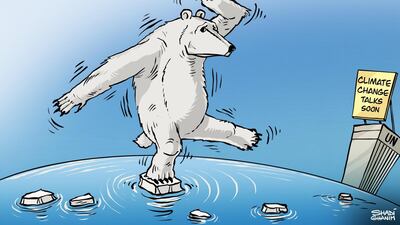 Shadi Ghanim's take on global warming ahead of the United Nations summit on climate crisis in New York on Monday.