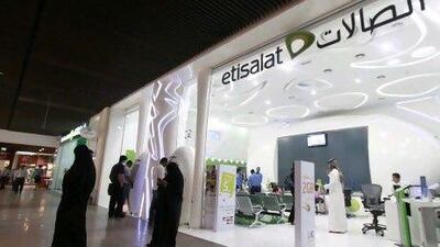 Etisalat aims to raise up to $502 million in the sale of its stake in the Indonesian mobile operator XL Axiata. Jumana El Heloueh / Reuters