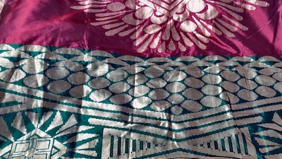 A Kanjeevaram sari from Doshi's wardrobe