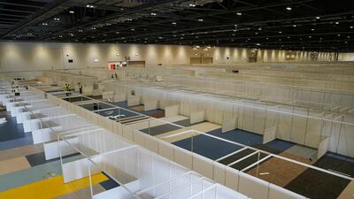 The NHS Nightingale field hospital in London. UK Ministry of Defence via Reuters