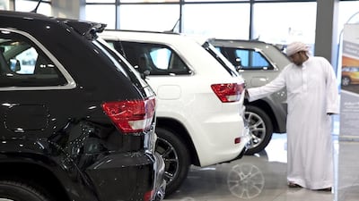 Comparison website compareit4me.com found that drivers owning SUVs valued at less than Dh50,000 and buying comprehensive insurance have been hit the hardest, with premiums rising by an average of 40.59 per cent compared with 2016. Silvia Razgova / The National