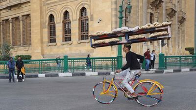 A street in Cairo, Egypt. The Arab nation has been diversifying its funding sources to meet its financing needs. Reuters
