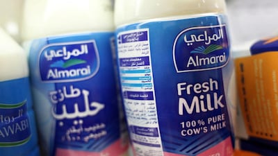 Almarai reported a 2% decline in net profit for the second quarter of 2018, attributed to a drop in exports and challenging market conditions. Sammy Dallal / The National