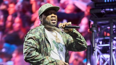 50 Cent told 'The National' he always intended to find success beyond the music world. Photo: Burak Cingi/Redferns