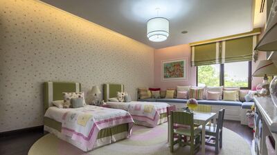One of the two children's bedrooms. Courtesy LuxuryProperty.com