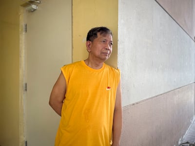 Reynaldo Herboso says some friends had said they should stop buying draw tickets, when luck struck. Photo: Antonie Robertson/The National