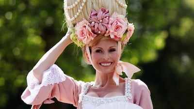 A women dresses as Marie Antoinette, 2011. Getty Images