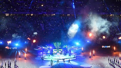 Burna Boy played some of his hits, including Last Night and It's Plenty. EPA