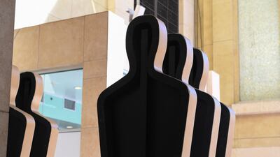 The red carpet arrivals area along Hollywood Boulevard. AFP