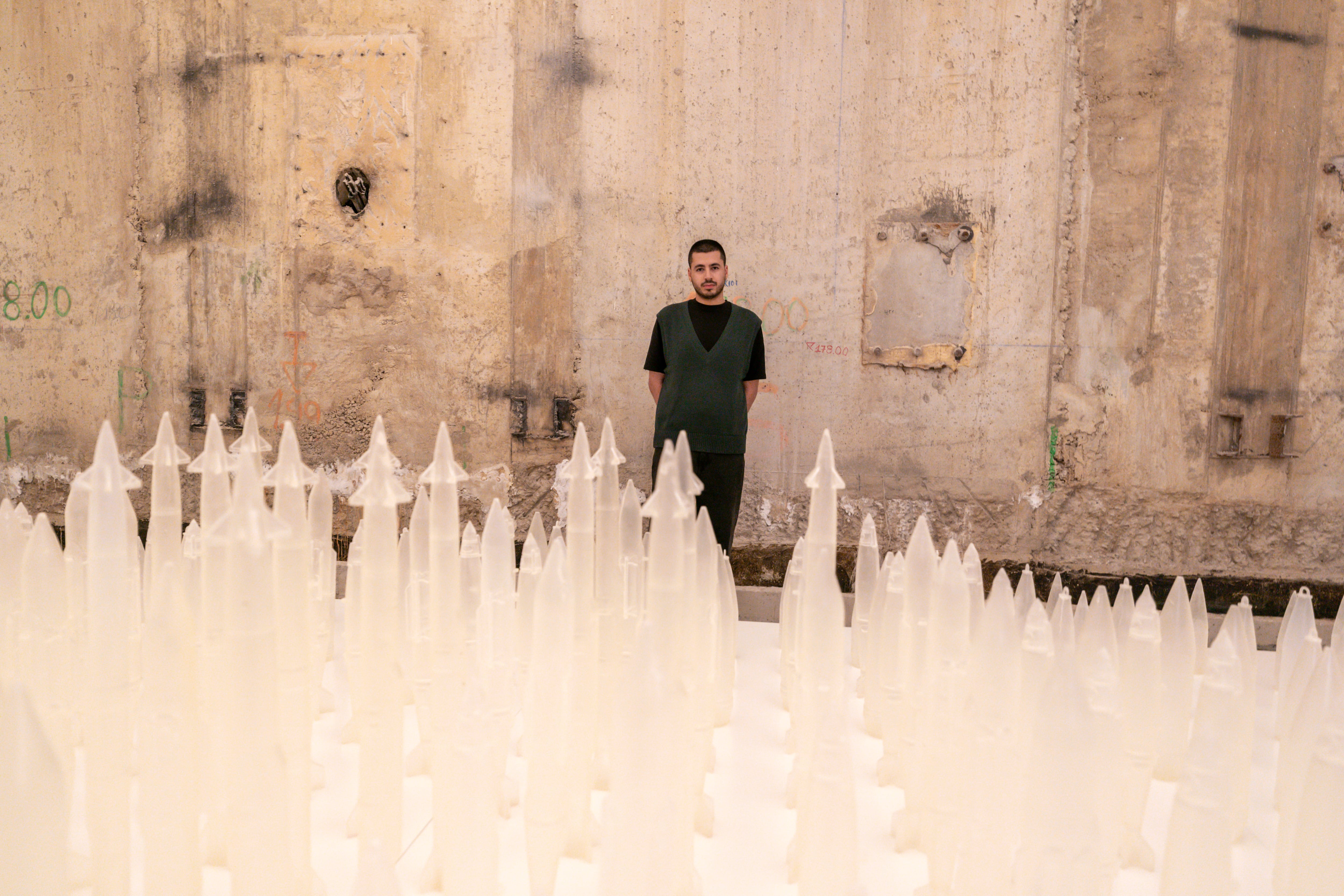 Why an artist made 300 fragile replicas of Israeli weapons used in Lebanon
