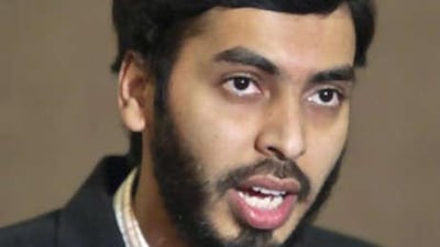 Mohamed Haneef speaks during a press conference in Bangalore, India on Aug 1 2007.