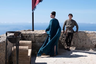 Anne Hathaway and Tom Holland are brilliantly cast in The Odyssey. Photo: Universal Pictures