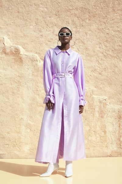 Madiyah Al Sharqi lookbook image, spring summer 2018