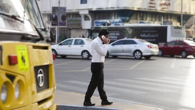 Readers say too many pedestrians, and drivers, are distracted by their mobile phones. Lee Hoagland / The National