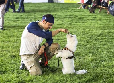 The Yas Pet Festival is returning for a second year. Leslie Pableo / The National
