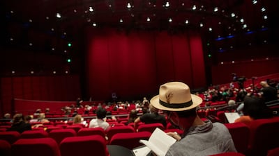 Inside the David Geffen Theatre. Bloomberg