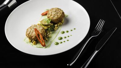 Anchiote beef ciabatta sandwich at Stills Outdoor Lounge, Courtesy Crowne Plaza Abu Dhabi