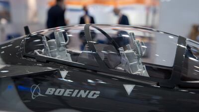 A Boeing aircraft. Victor Besa / The National