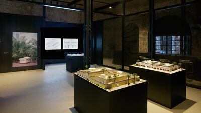 A still from 15th Venice Architecture Biennale time-lapse video. Courtesy National Pavilion UAE