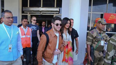 The couple who in August announced on their respective Instagram accounts that they are engaged are reportedly here for their wedding. Sunil Verma / AP photo