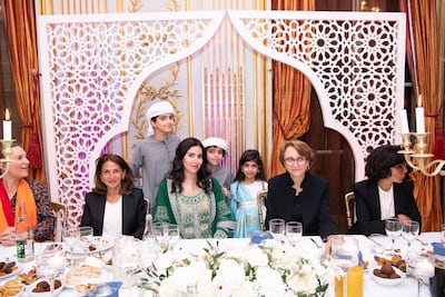 The UAE embassy in Paris hosted a special interfaith iftar on Wednesday. Photo: Cyril Bailleul
