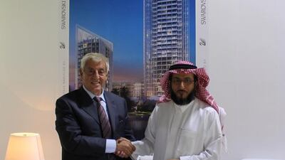 Teyban's Sparkle Towers is set to launch in Dubai. Courtesy Teyban