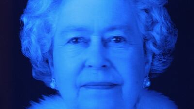 A portrait by artist Chris Levine depicting Queen Elizabeth is displayed at Asprey in London in 2012. The portrait incorporates a diadem, which was created by the jewellers Asprey in conjunction with the artist as part of the diamond jubilee celebrations. Getty Images