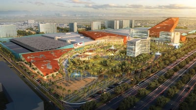 Above, a rendering of the planned Mall of Saudi which would be the kingdom’s largest. Courtesy Majid Al Futtaim