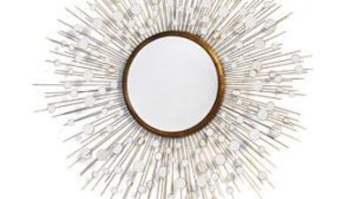 Constellation Mirror by Thomas Pheasant for Baker Furniture, (approx Dh29,900) from Obegi Home, Umm al Sheif Road, Umm Suqeim, Dubai; 04 394 8161