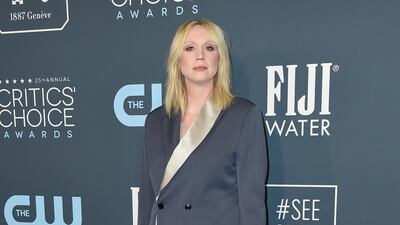 Gwendoline Christie, wearing Dior, arrives at the 25th annual Critics' Choice Awards on Sunday, January 12, 2020. AP