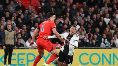 Jamal Musiala 7: Former England youth player charged down Pope clearance to hand Gundogan early chance. His trickery resulted in Maguire bringing him down for second-half penalty. Skinned three England players before setting up glorious chance that Werner should have finished. Getty