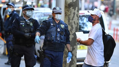 Australian cricketer Chris Lynn arrives for hotel quarantine at the Marriott Hotel in Sydney, Australia, on Monday, May 17, after fleeing the Covid-hit IPL. EPA