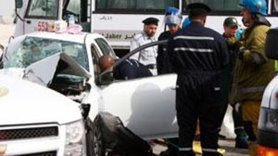 Traffic accidents are down in Abu Dhabi, and police are determined that the capital's roads will continue to become safer.