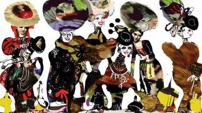 An illustration from "Christian Lacroix and the Tale of Sleeping Beauty" from "Camilla Morton: A Fashion Fairy Tale Memoir". Courtesy HarperCollins Publishers