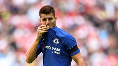 Alvaro Morata has said he will use the expectations that come with being Chelsea's record signing as motivation. Tony O'Brien / Reuters