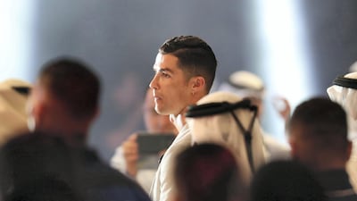 Cristiano Ronaldo said he has a few years of football left in him. Pawan Singh / The National