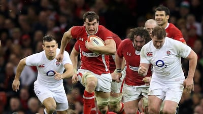 Warburton makes a break during the RBS Six Nations match between Wales and England at Millennium Stadium in Cardiff, Wales, on March 16, 2013. Getty Images