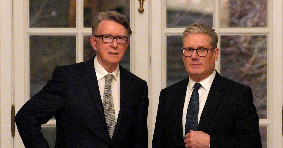 Starmer accuses Mandelson of 'betraying country' to get US ambassador job