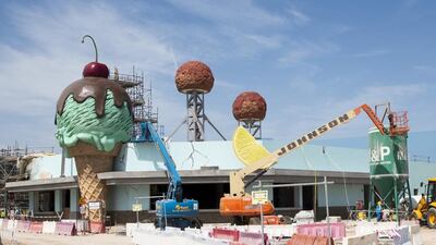 Motiongate at Dubai Parks and Resorts in Dubai. Courtesy Dubai Parks and Resorts