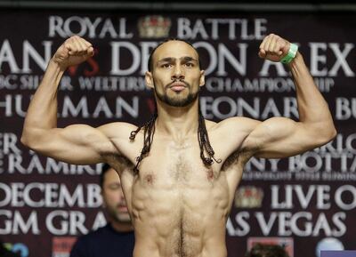 Keith Thurman last fought in January when he ended a near two-year hiatus with a win against Joselito Lopez to retain the WBA crown. John Locher / AP Photo