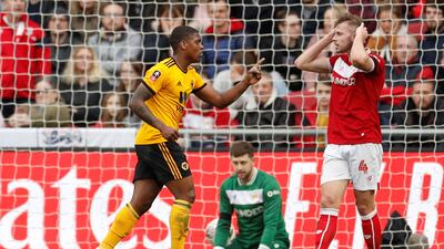 Striker: Ivan Cavaleiro (Wolves) – The man who ended Bristol City’s 100 percent start to 2019 and sent Wolves into the quarter-finals for the first time since 2003. Reuters