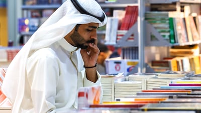 The 35th Abu Dhabi International Book Fair returns to Adnec in September. Victor Besa / The National