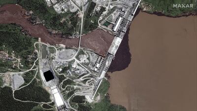 Reduced filling of the Grand Ethiopian Renaissance Dam would give Egypt and Sudan more time to resolve their dispute with Ethiopia. AFP