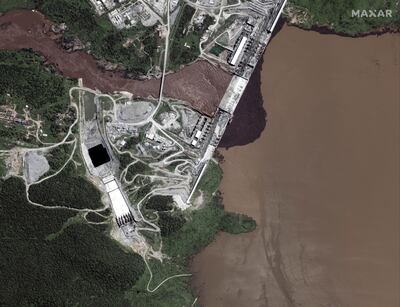 Reduced filling of the Grand Ethiopian Renaissance Dam would give Egypt and Sudan more time to resolve their dispute with Ethiopia. AFP