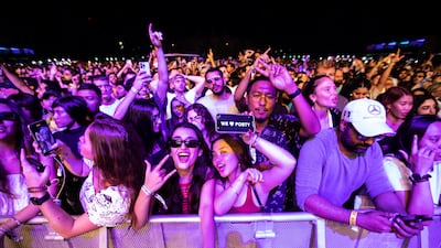 Malone continues his Gulf tour with a show at the Doha Golf Club in Qatar