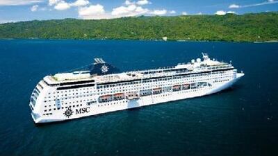 The cruise liner MSC Lirica will begin using the Mina Zayed Port as its home port from October next year.